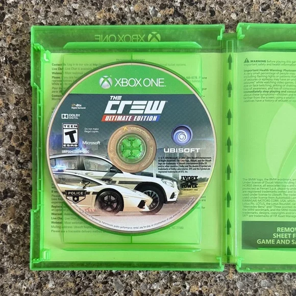 The Crew Ultimate Edition for Xbox One - Green Case Like NEW - Picture 3 of 5